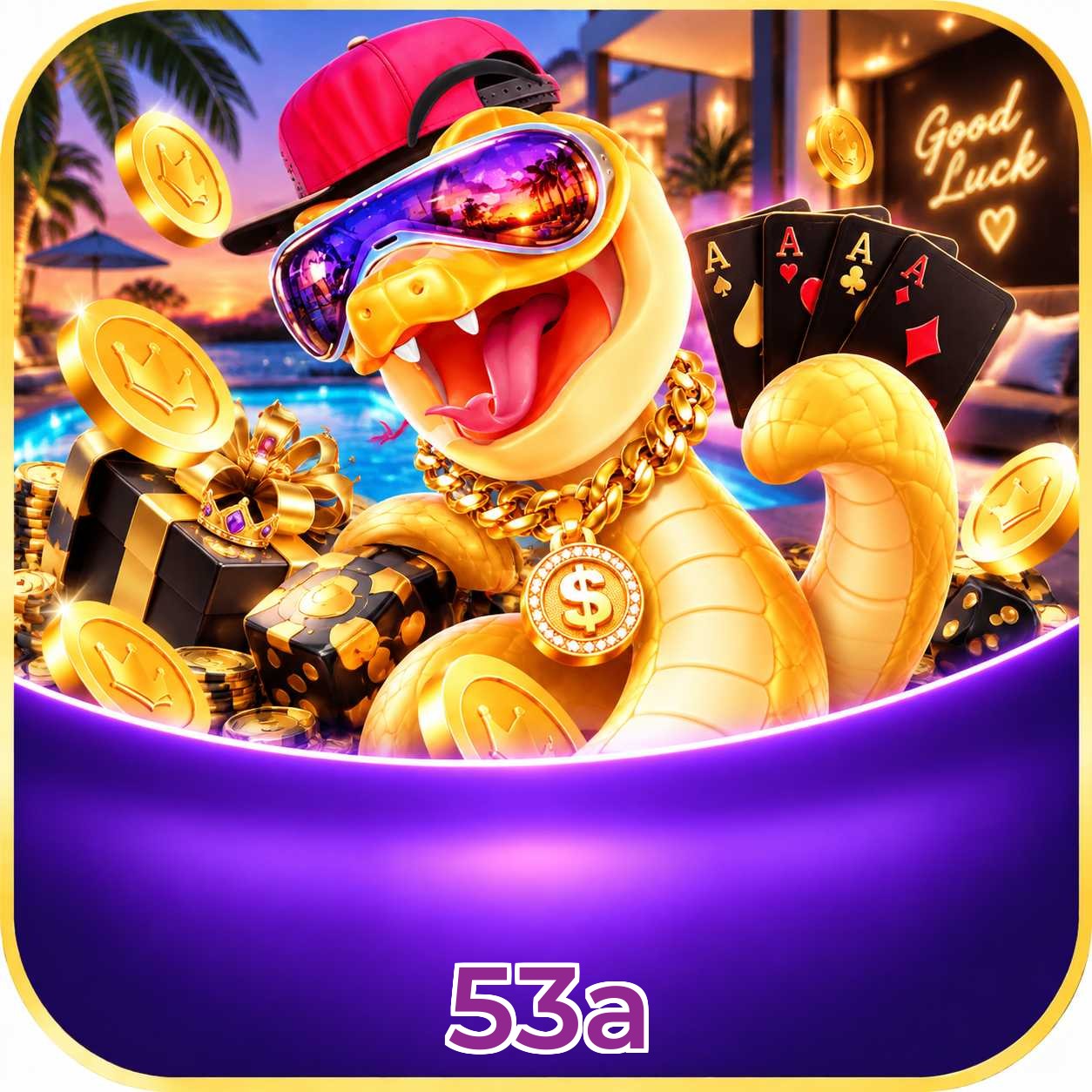 Catálogo de slots da 53a com RTP médio de 96,52%